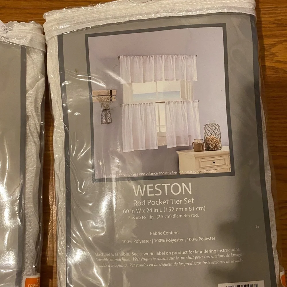 Weston Valance & 2 Rod Pocket Tiers (GA)